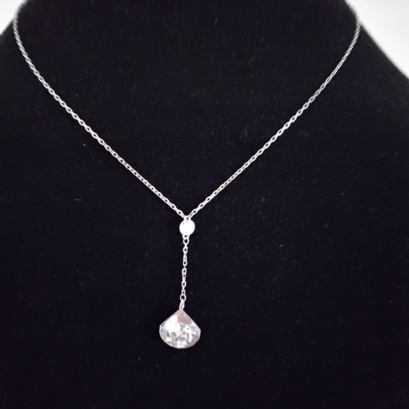 Swarovski drop crystal necklace - Picture 5 of 6